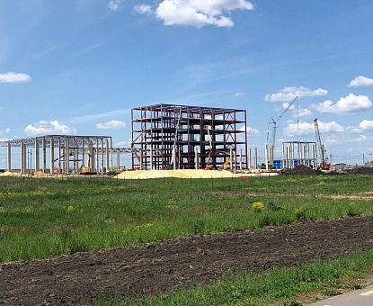 Под Ельцом продолжается строительство завода «Петэксперт»