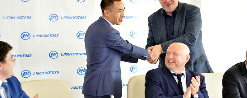 LIFAN has opened its sales centre in Lipetsk