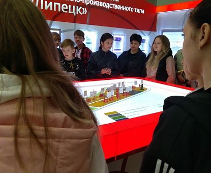 Школьники из Задонска посетили ОЭЗ «Липецк»