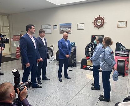 Игорь Артамонов посетил ОЭЗ «Липецк»