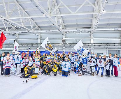 Резидент ОЭЗ «Липецк» поддержал Турнир по специальному хоккею «Кубок равных»