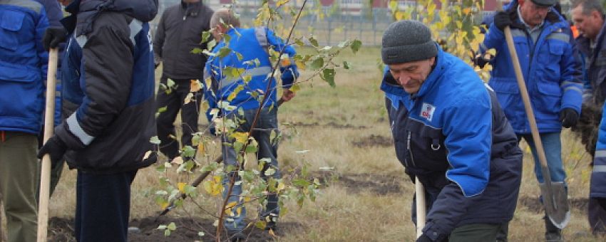 Традиционный субботник прошел в ОЭЗ «Липецк»